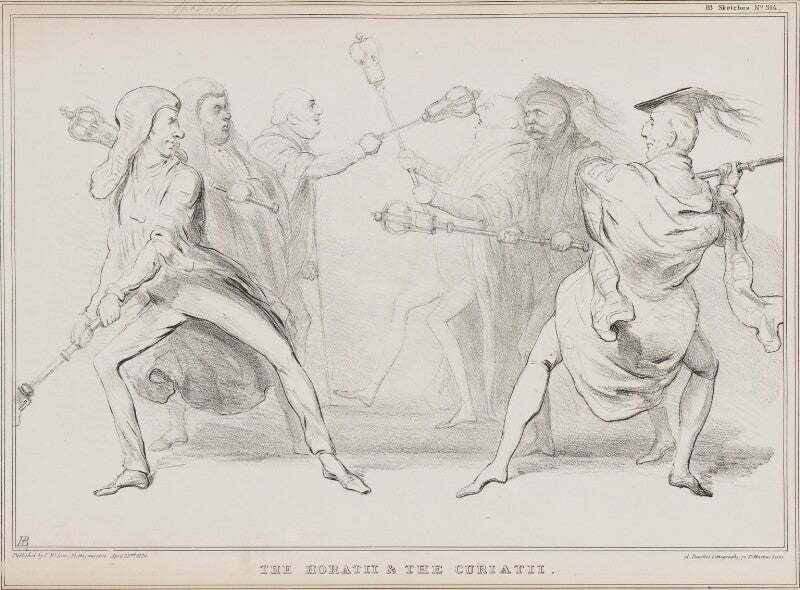 The horatii & the curiatii npg d41249