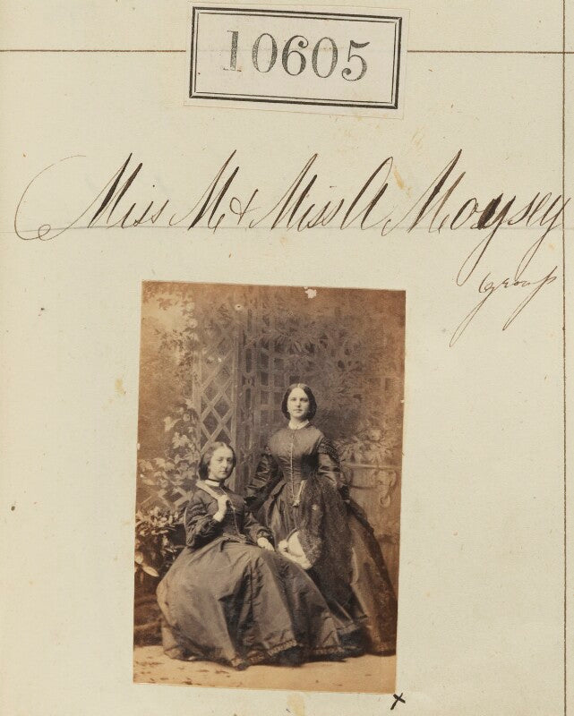 Miss m. moysey; miss a. moysey npg ax60319