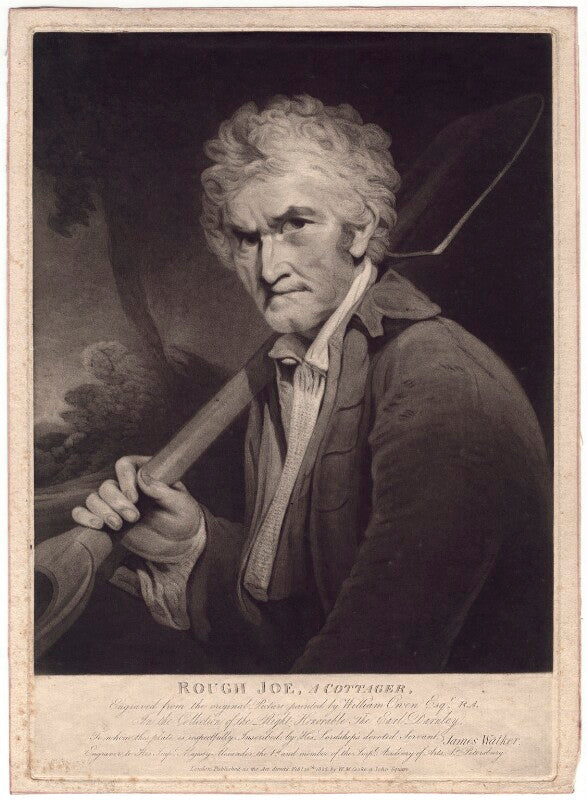 'rough joe, a cottager' npg d3154