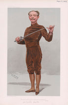 Egerton Castle ('Men of the Day. No. 944. "'He insists that his pen is mightier than his sword' - Jehu Junior"') NPG D45265