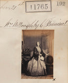 Miss Willoughby C. Furniral? NPG Ax61445