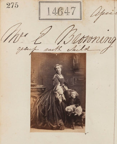 Mrs E. Browning NPG Ax64165