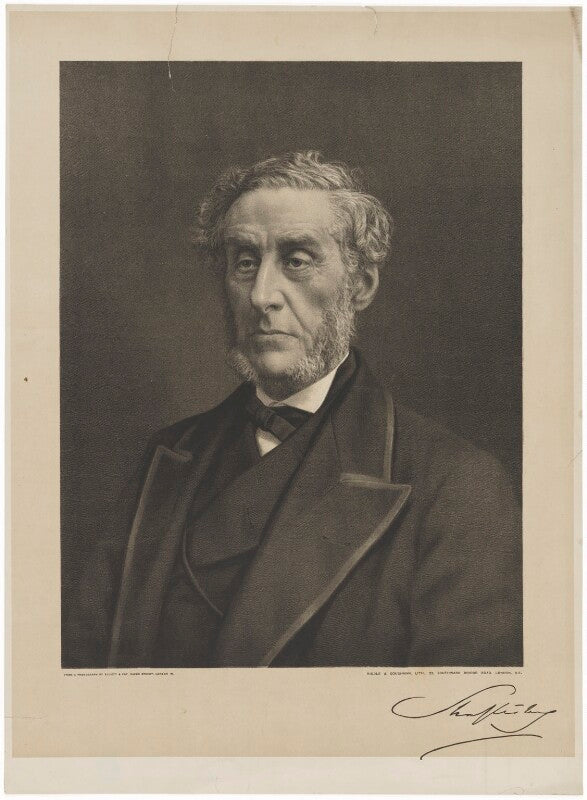 Anthony ashley cooper, 7th earl of shaftesbury npg d40667