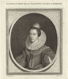 Princess Elizabeth, Queen of Bohemia and Electress Palatine NPG D25747