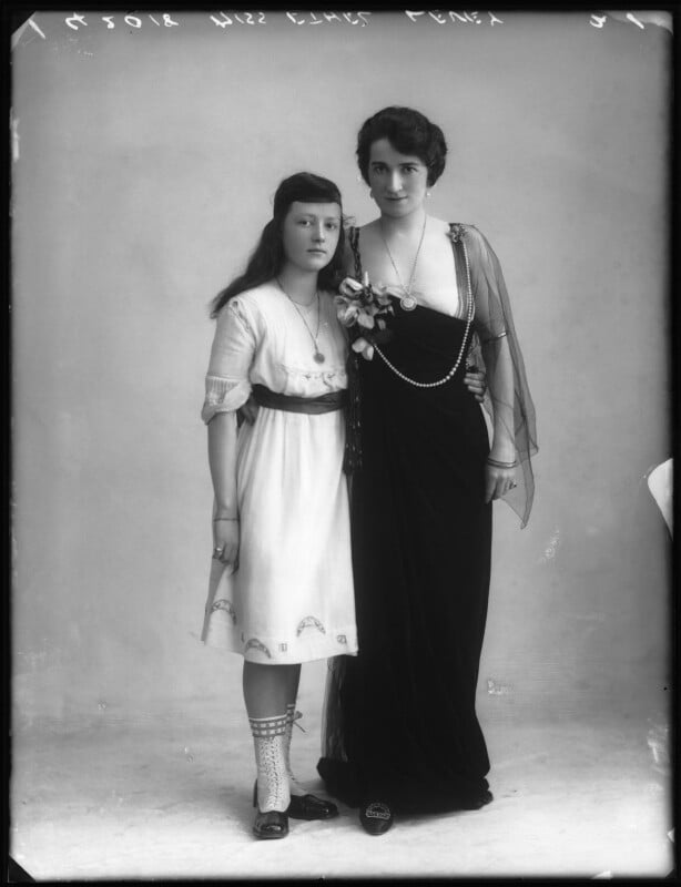 Ethel levey with her daughter georgette cohan npg x102230