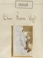 Chas Pease NPG Ax59616