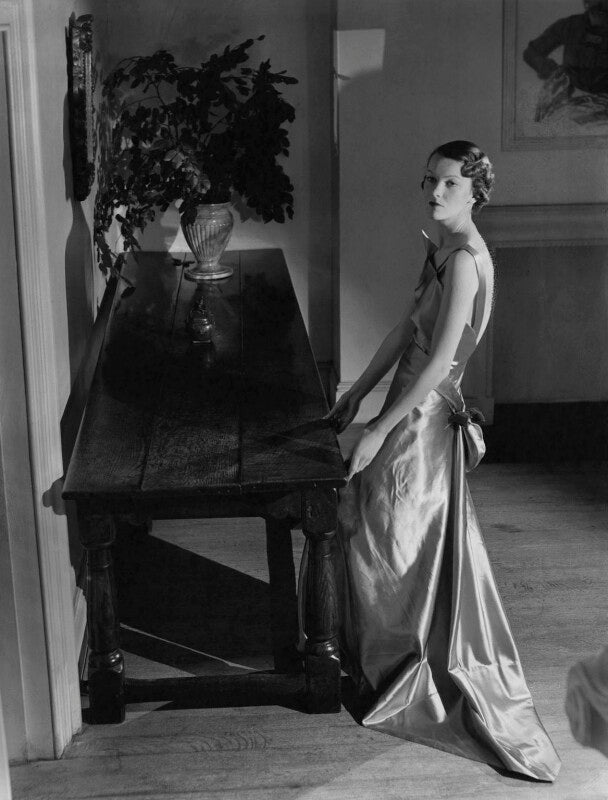 'harper's bazaar   schiaparelli' (unknown model) npg x195593
