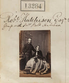 Robert Hutchison; Mrs Robert Hutchison NPG Ax62918