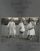 Julian Vinogradoff (née Morrell); John Frederic Roger Peel; Catherine Emma Eastwood (née Peel) NPG Ax140297