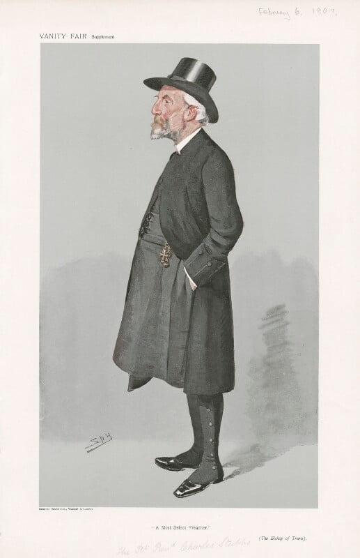 Charles william stubbs ('men of the day. no. 1052. "a most select preacher."') npg d45366