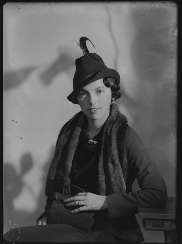 Ursula mary strutt (née brocklebank), lady rayleigh npg x104499