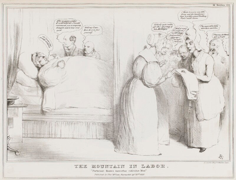 The mountain in labor npg d41127