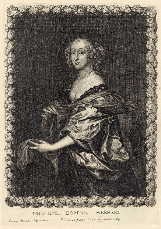 Penelope (née naunton), lady herbert npg d29175