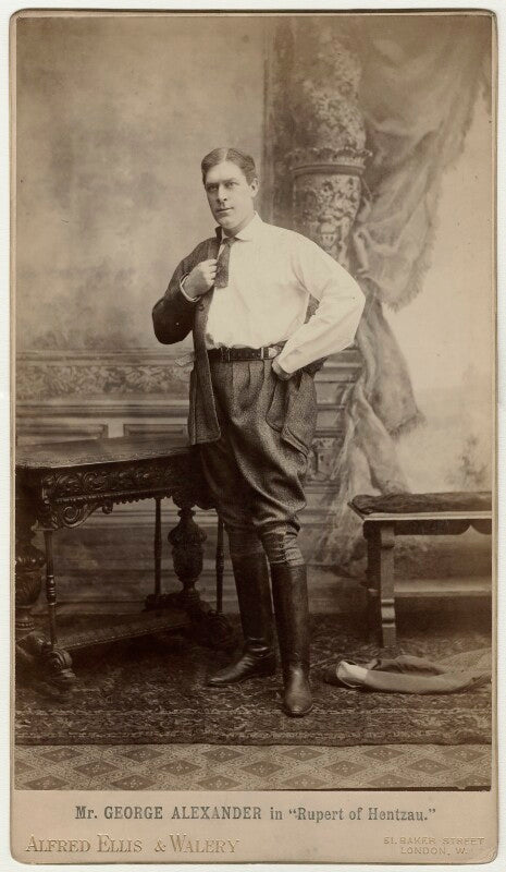 Sir george alexander (george samson) as rudolf rassendyll in 'rupert of hentzau' npg x5475