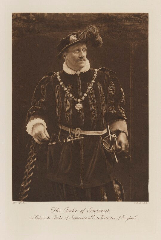 Algernon st maur, 15th duke of somerset as edward, duke of somerset, lord protector of england npg ax41277
