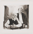 Kingsley Amis; Martin Amis NPG D198