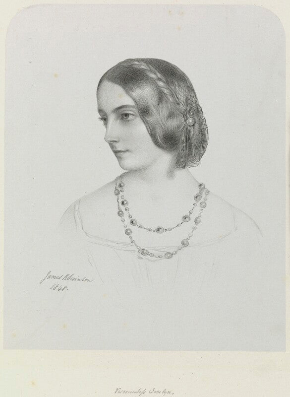 Frances elizabeth jocelyn (née cowper), viscountess jocelyn npg d21719