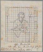 Unknown girl at a window NPG D17445