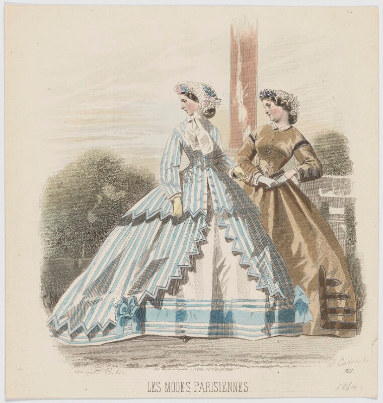 Day dresses, 1864 npg d48013