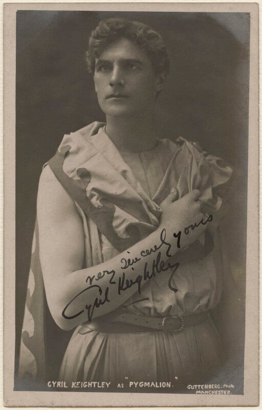 Cyril keightley as pygmalion npg x18979