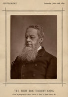 Richard Assheton Cross, 1st Viscount Cross NPG x7049