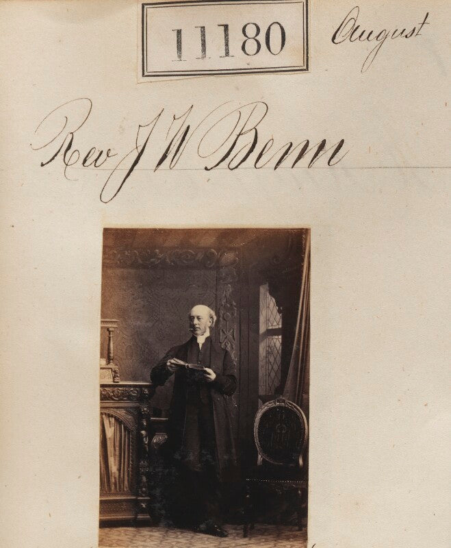 Reverend j.h. benn npg ax60879