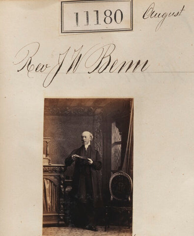 Reverend J.H. Benn NPG Ax60879