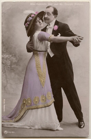 Gabrielle Ray and Georgie Mahrer in 'The Merry Widow' NPG x193995