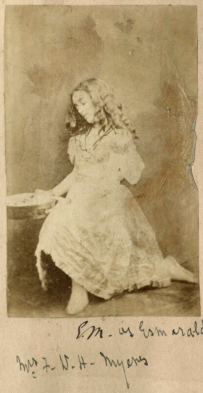 Eveleen myers (née tennant) as esmeralda in 'the hunchback of notre dame' npg ax68328