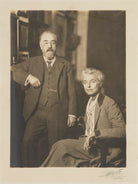 Sidney James Webb, Baron Passfield; Beatrice Webb NPG P1292(85)