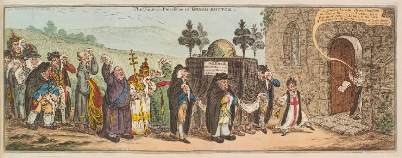 'the funeral procession of broad bottom' npg d13114
