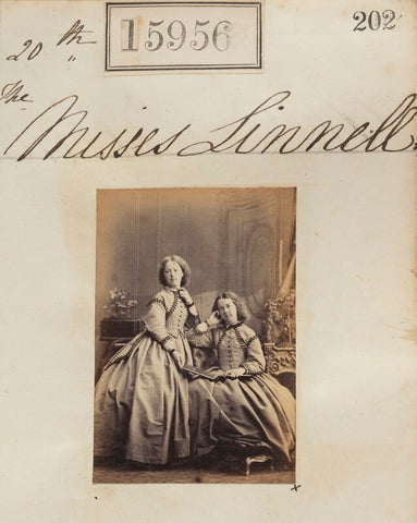 Miss Linnell; Miss Linnell NPG Ax63886