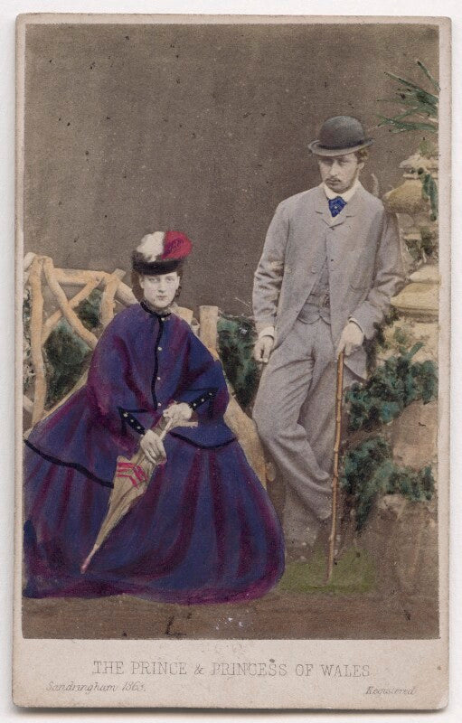 Queen alexandra; king edward vii npg x197201