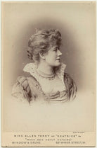Ellen Terry as Beatrice in 'Much Ado About Nothing' NPG x16979