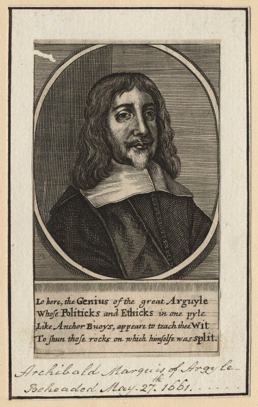 Archibald campbell, 1st marquess of argyll npg d21067