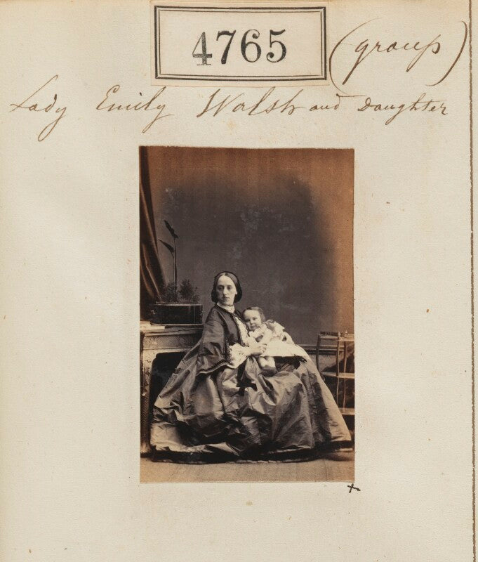 Katherine emily mary (née somerset), lady ormathwaite; hon. margaret blanche walsh npg ax54776