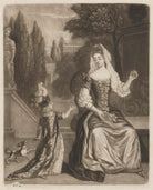 Prince James Francis Edward Stuart; Mary of Modena NPG D32756