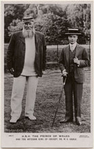 W.G Grace; Prince Edward, Duke of Windsor (King Edward VIII) NPG x196476