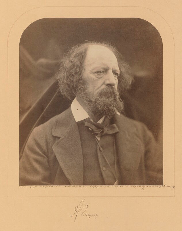 Alfred, lord tennyson npg p124