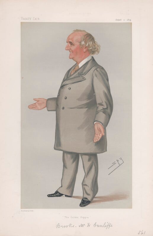 Sir william cunliffe brooks, 1st bt ('statesmen. no. 310.') npg d43916