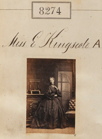 Miss E. Kingscote NPG Ax58093