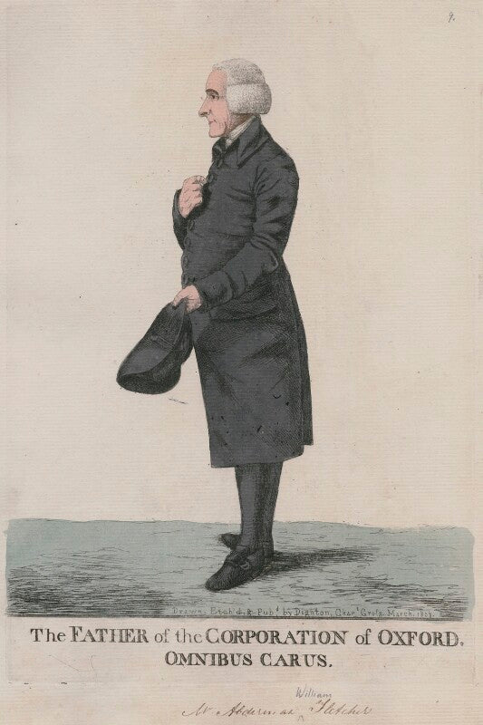 William fletcher ('the father of the corporation of oxford. omnibus carus') npg d13284