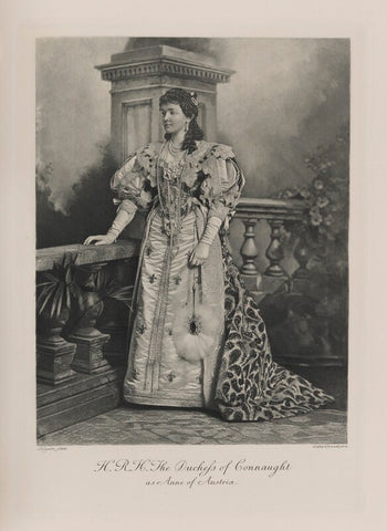 Princess Louise, Duchess of Connaught (née Princess of Prussia) as Anne of Austria NPG Ax41008