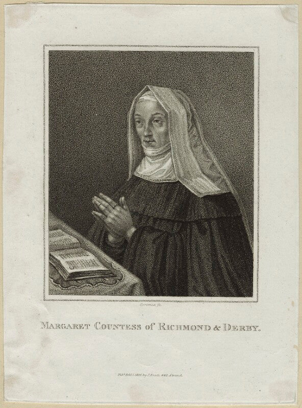 Lady margaret beaufort, countess of richmond and derby npg d23871