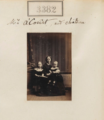 Mrs A'Court and children NPG Ax52779