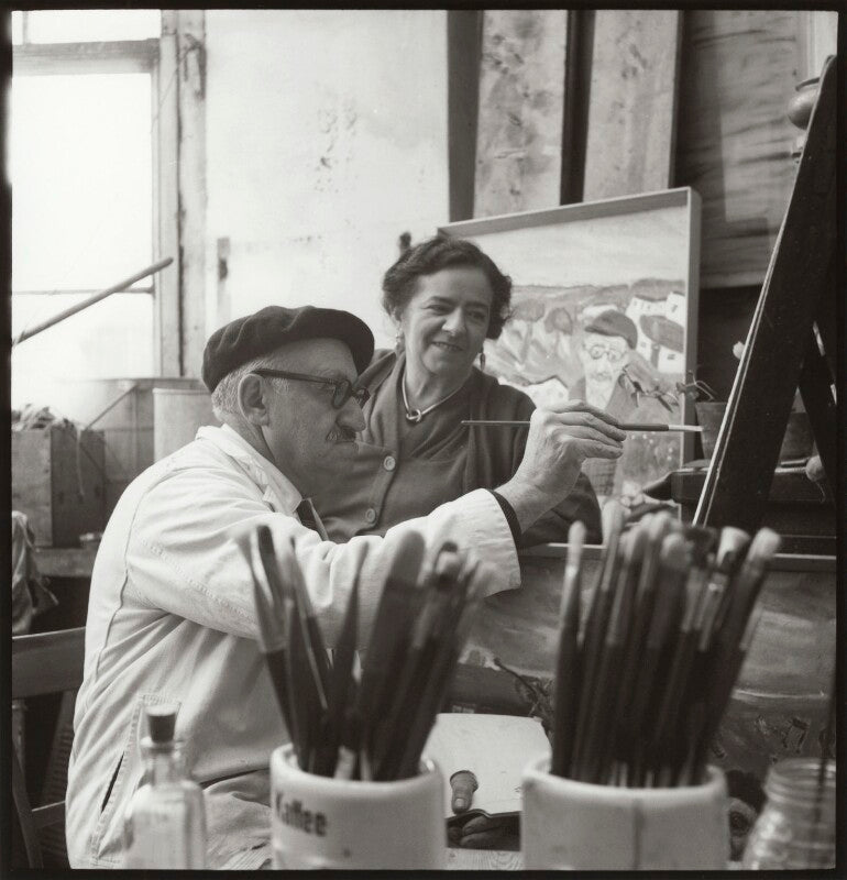 Moshe maurer; mrs moshe maurer npg x134705