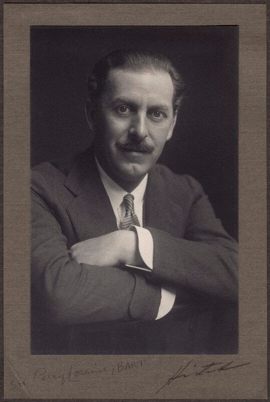 Sir percy lyham loraine, 12th bt npg x20142