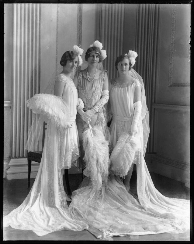 Hon. margaret agnes wyatt; margaret emma, lady ebbisham; lady (helen) elizabeth russell npg x124037