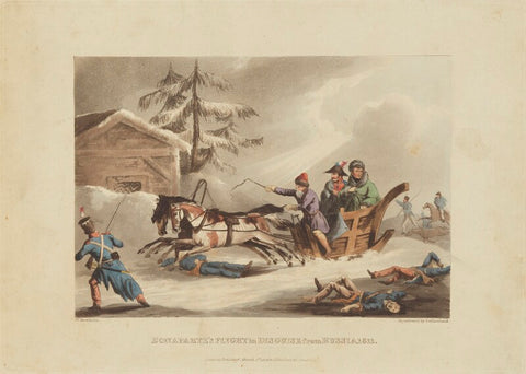 Napoléon Bonaparte ('Bonaparte's flight in disguise from Russia, 1811') NPG D15892