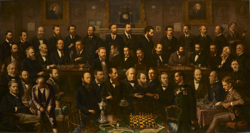 Chess players NPG 3060